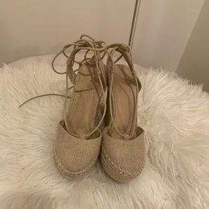 Tan espadrilles